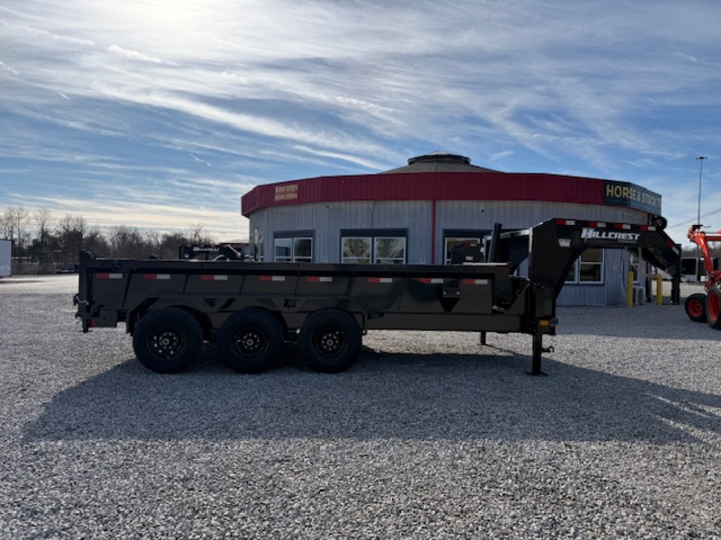 New 2026 Hillcrest Trailers 7x16 21k 2' sides Dump Trailer