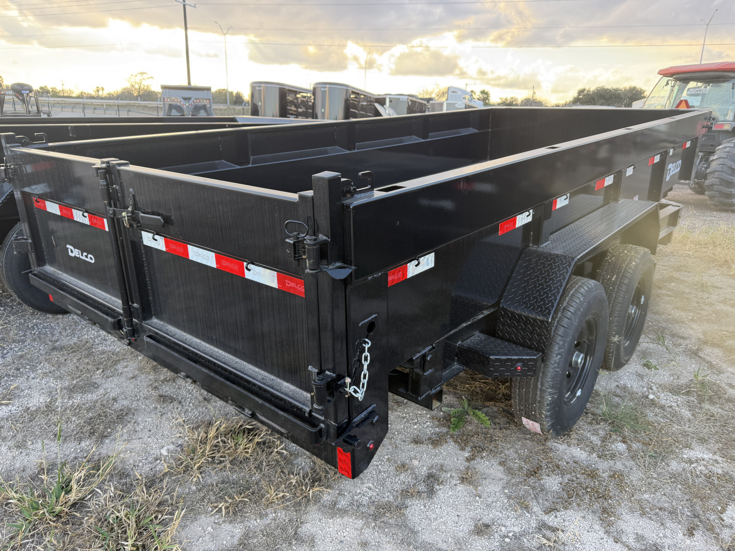 New 2026 Delco Trailers 83x16ft Dump Trailer