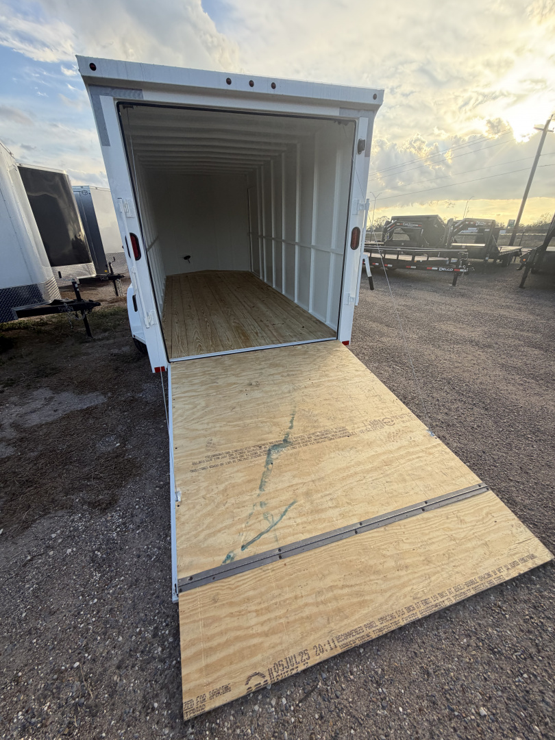 New 2026 Delco Trailers 7x16ft Heavy Duty Cargo / Enclosed Trailer