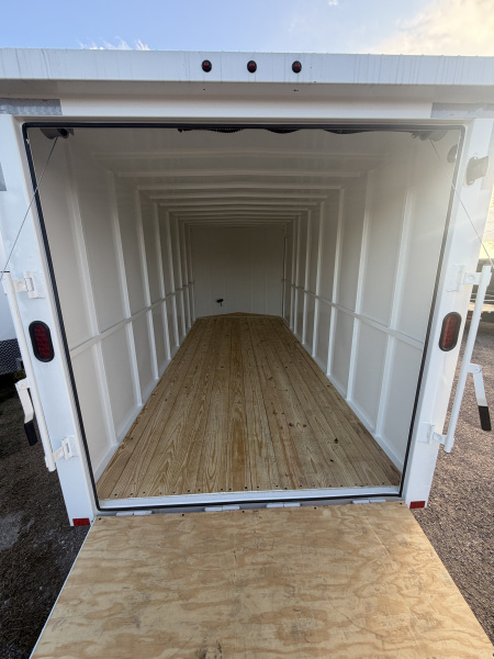 New 2026 Delco Trailers 7x16ft Heavy Duty Cargo / Enclosed Trailer