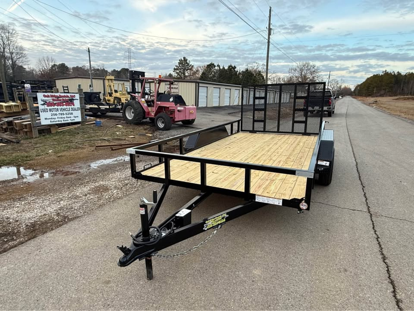 New 2026 Oak Ridge 7x14TA Utility Trailer