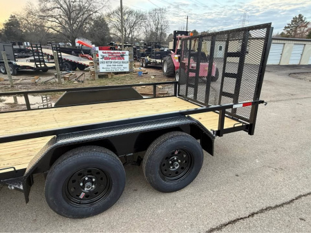 New 2026 Oak Ridge 7x14TA Utility Trailer