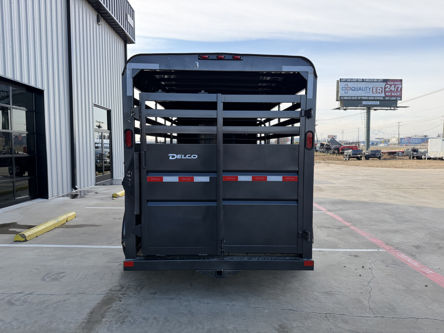 New 2026 Delco Trailers S616 Stock / Stock Combo Trailer