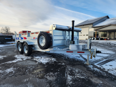 New 2026 K-Trail D8214-14 Dump Trailer
