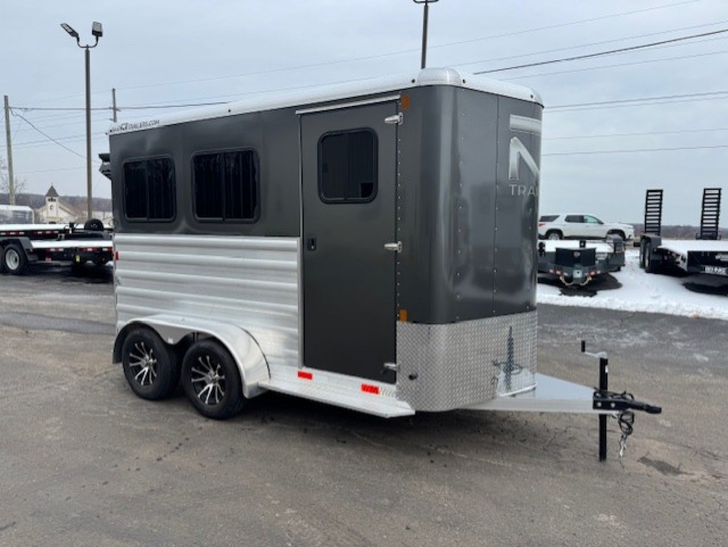 New 2026 Bar-M Trailers ES-20-SL Horse Trailer