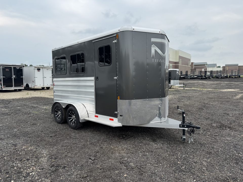 New 2026 Bar-M Trailers ES-20-SL Horse Trailer