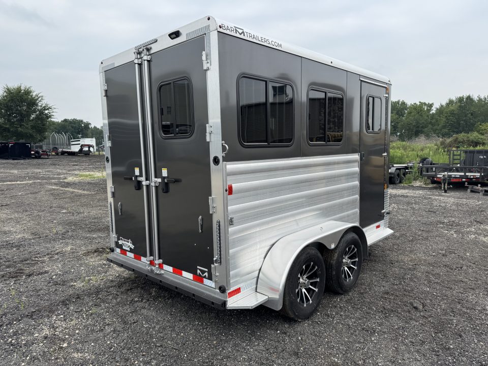 New 2026 Bar-M Trailers ES-20-SL Horse Trailer