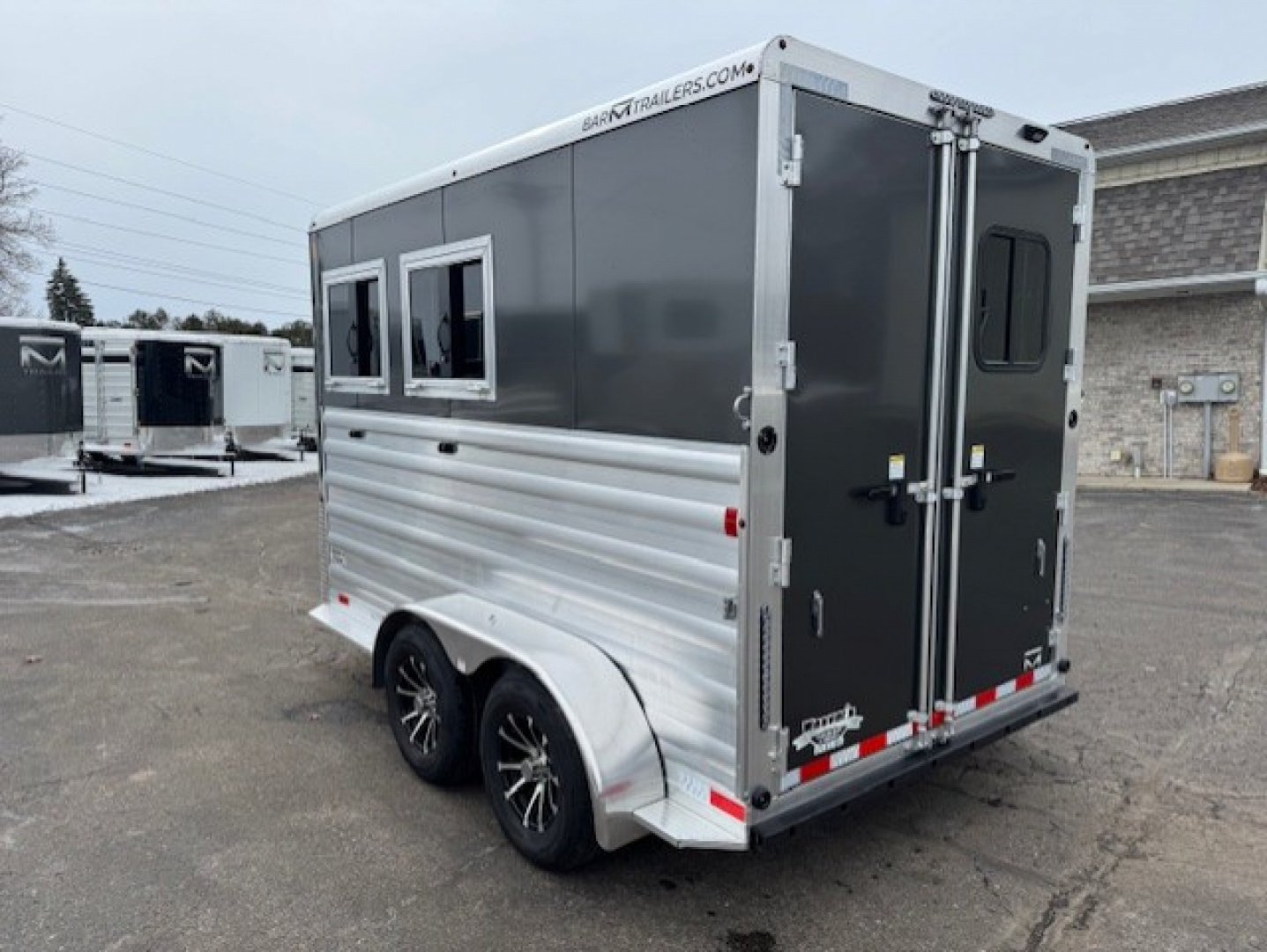 New 2026 Bar-M Trailers ES-20-SL Horse Trailer