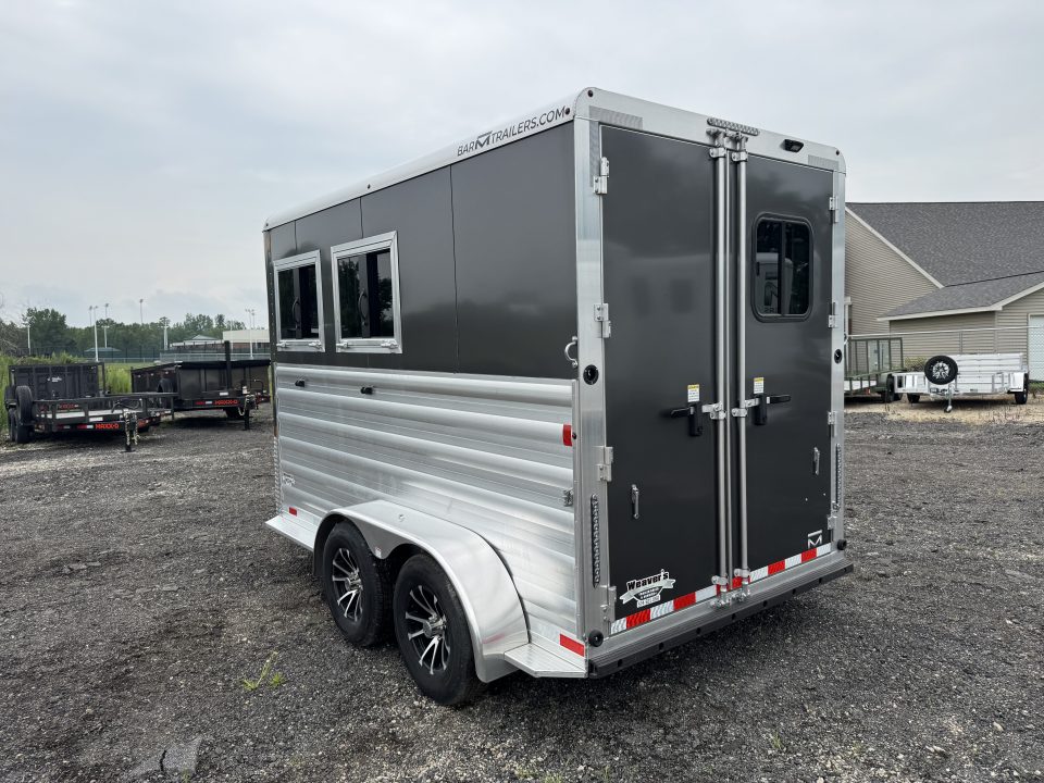 New 2026 Bar-M Trailers ES-20-SL Horse Trailer