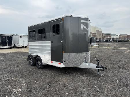 New 2026 Bar-M Trailers ES-20-SL Horse Trailer