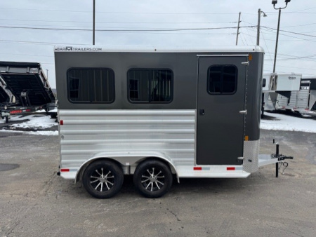 New 2026 Bar-M Trailers ES-20-SL Horse Trailer
