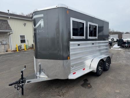 New 2026 Bar-M Trailers ES-20-SL Horse Trailer