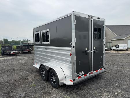 New 2026 Bar-M Trailers ES-20-SL Horse Trailer