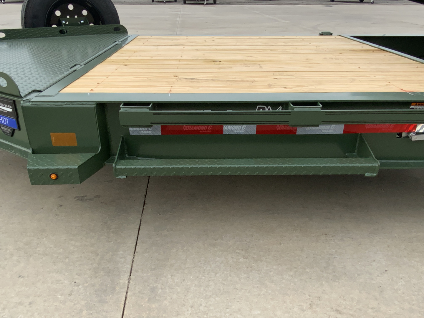 New 2025 Diamond C HDT 208 22 X 80 Tilt Trailer