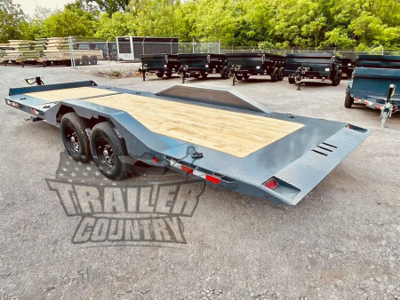 New 2026 102x22 Partial Tilt With Drive Over Fenders