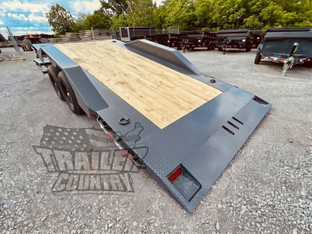 New 2026 102x22 Partial Tilt With Drive Over Fenders