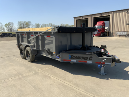 New 2025 Diamond C LPT 208 14 X 81 Dump Trailer