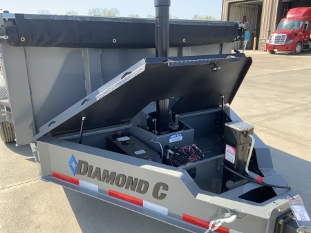 New 2025 Diamond C LPT 208 14 X 81 Dump Trailer