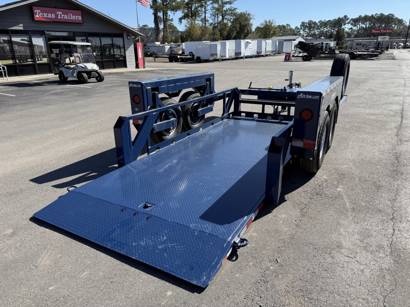 New PRO 16 AIR TOW 6'3" X 16' DROP DECK / EQUIPMENT TRAILER