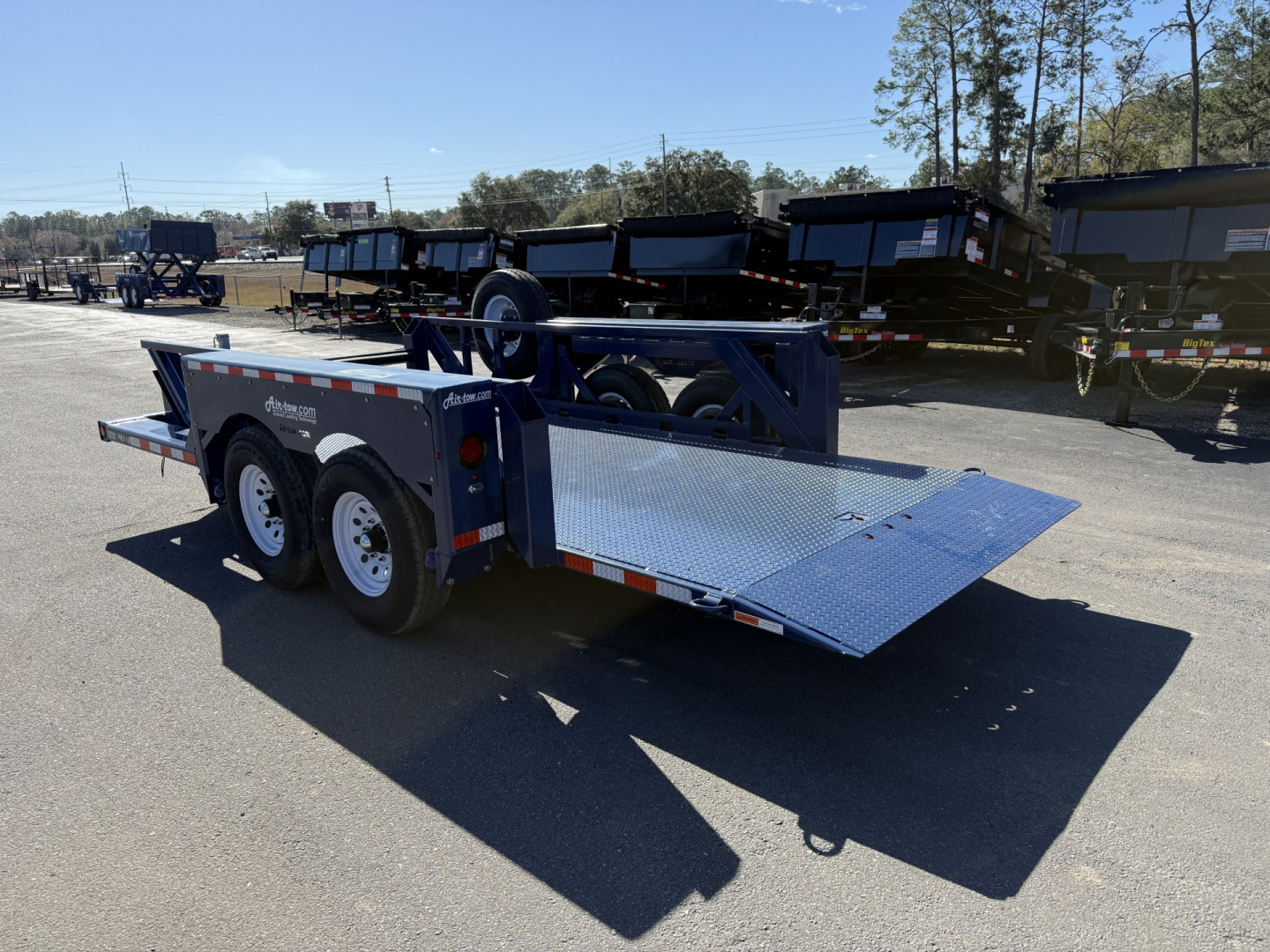 New PRO 16 AIR TOW 6'3" X 16' DROP DECK / EQUIPMENT TRAILER