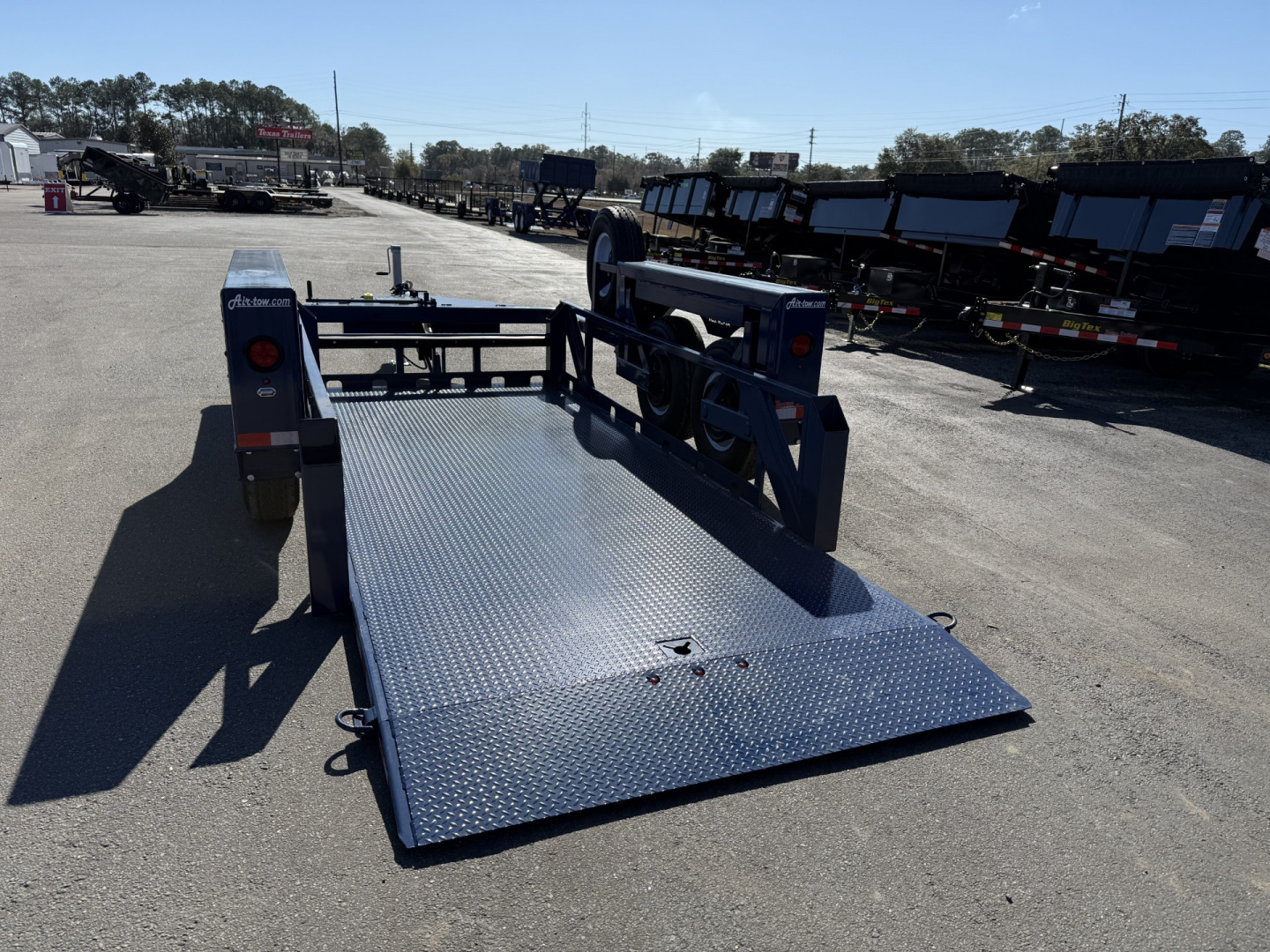 New PRO 16 AIR TOW 6'3" X 16' DROP DECK / EQUIPMENT TRAILER