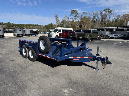 New PRO 16 AIR TOW 6'3" X 16' DROP DECK / EQUIPMENT TRAILER
