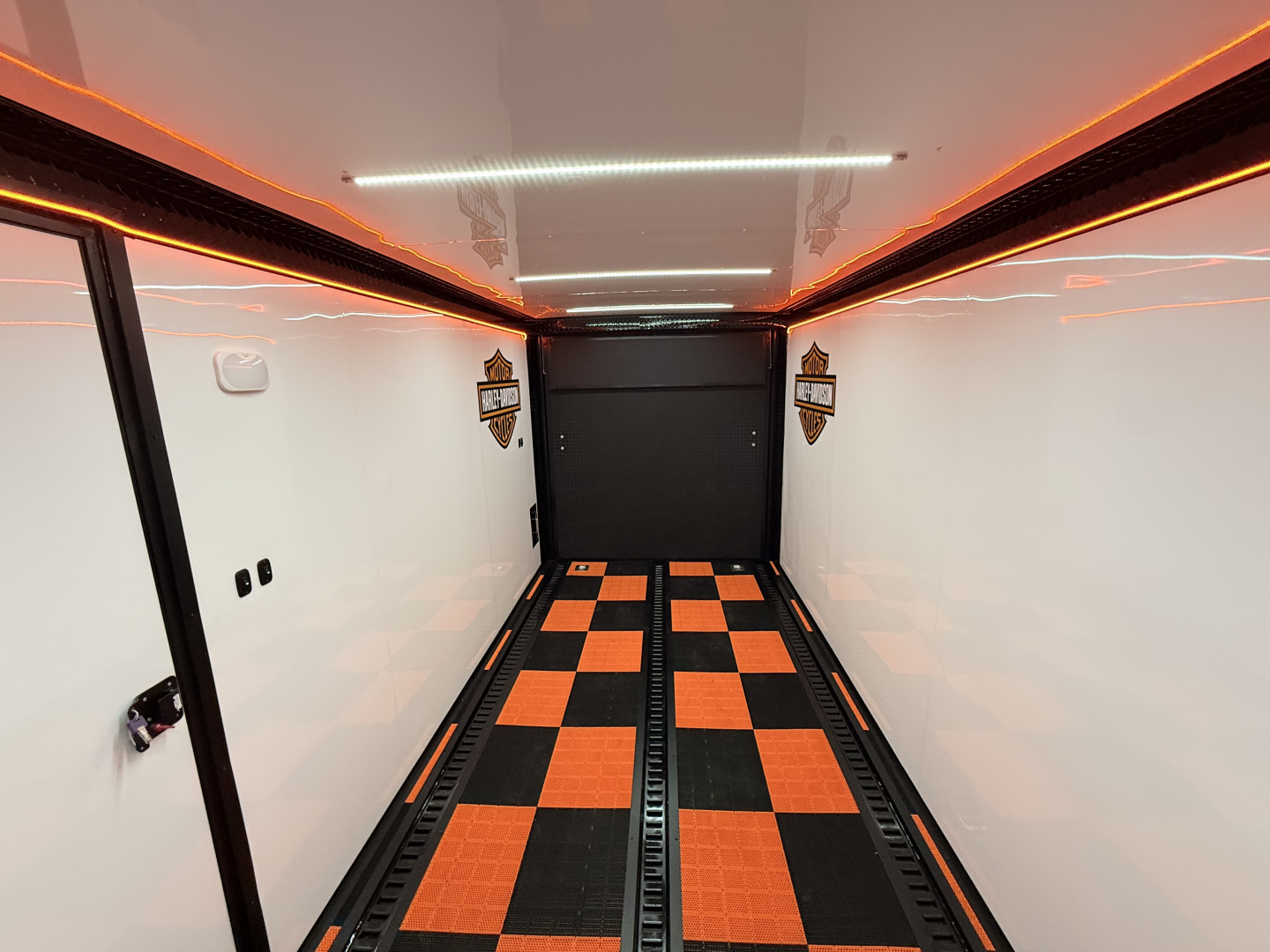 New 2026 Rock Solid Cargo 7x16 Motorcycle Trailer