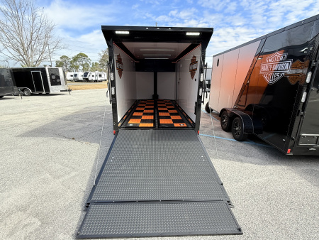 New 2026 Rock Solid Cargo 7x16 Motorcycle Trailer