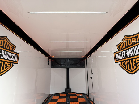 New 2026 Rock Solid Cargo 7x16 Motorcycle Trailer