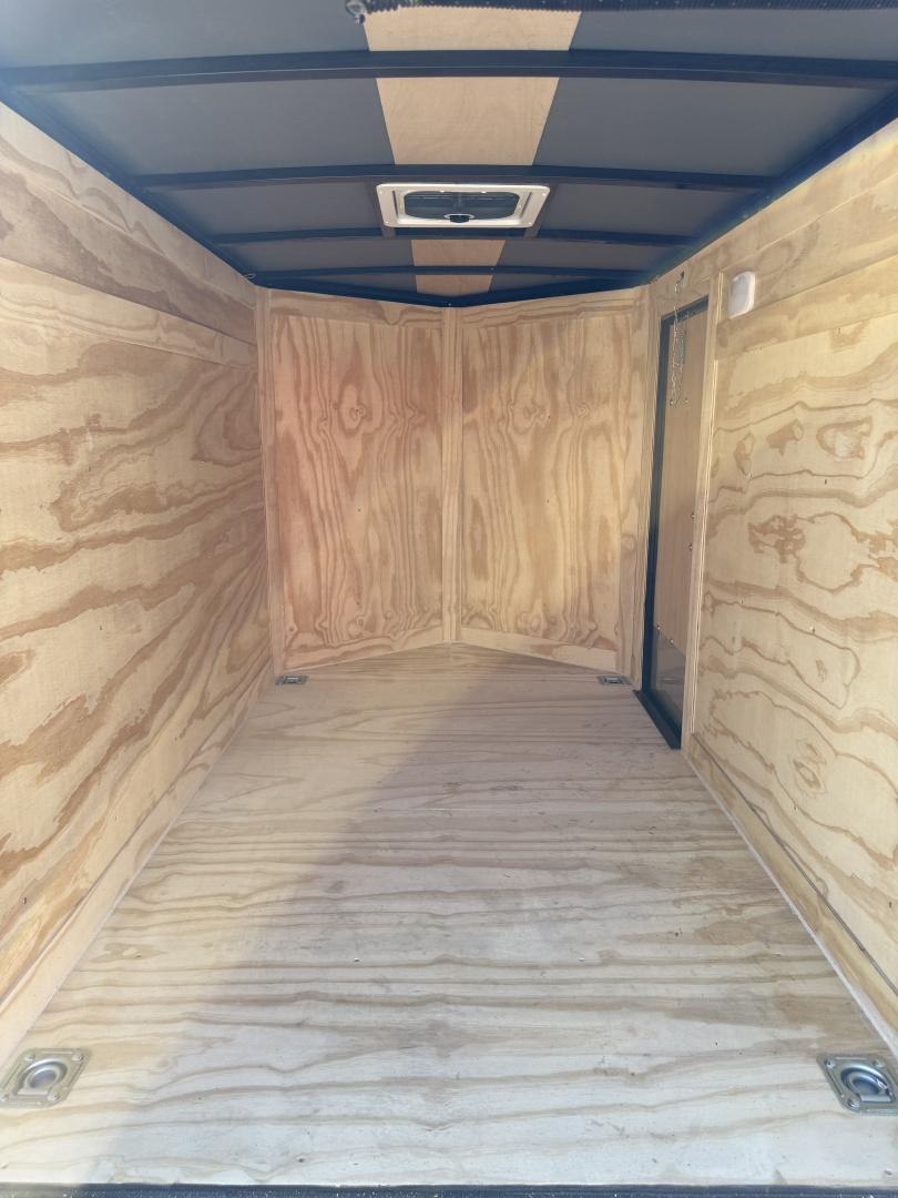 New 2026 Rock Solid Cargo 5x8 3K Rear Ramp Door Cargo / Enclosed Trailer