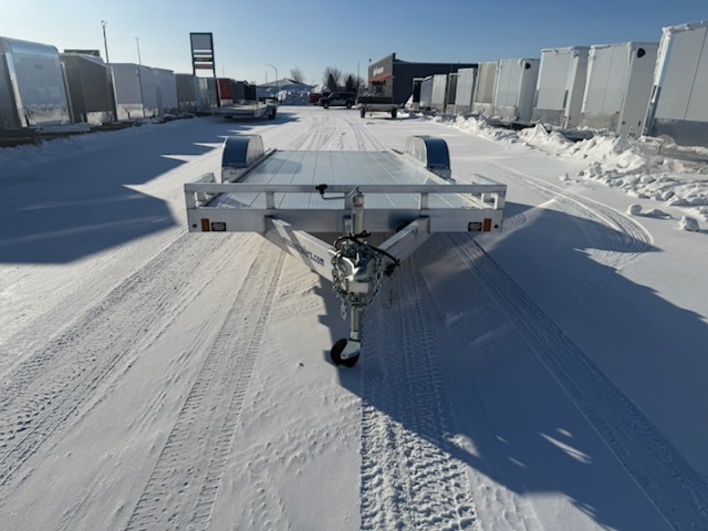 New 2026 Mission MOCH8X20AL-10K Car Hauler Equipment Trailer