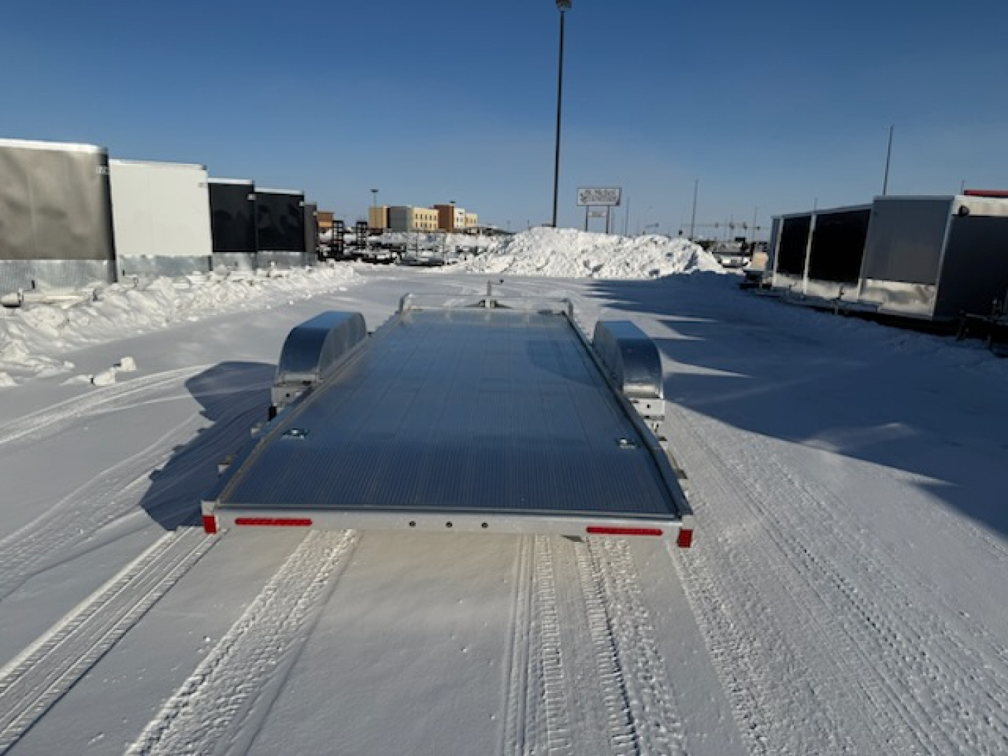 New 2026 Mission MOCH8X20AL-10K Car Hauler Equipment Trailer