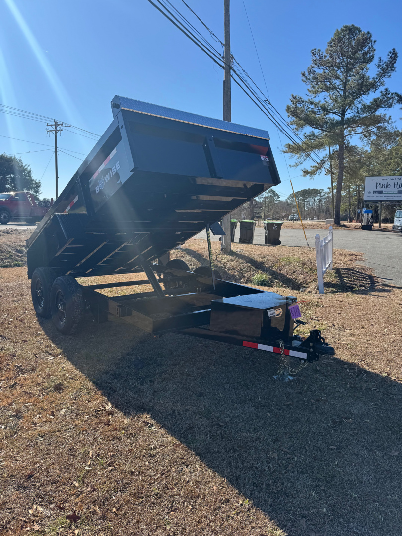 New 2026 BWISE DT712LP-LE-12TARP Dump Trailer