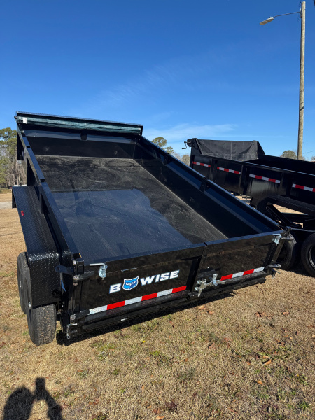 New 2026 BWISE DT712LP-LE-12TARP Dump Trailer