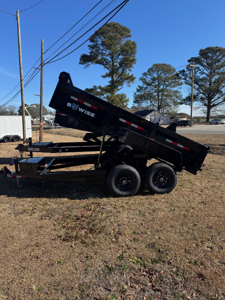 New 2026 BWISE DT712LP-LE-12TARP Dump Trailer