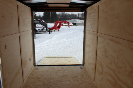 New 2026 Darkhorse Cargo 6' x 12' Enclosed Trailer - Rear Ramp Door - 6.5' Interior Height - 2990# GVW