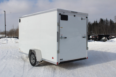 New 2026 Darkhorse Cargo 6' x 12' Enclosed Trailer - Rear Ramp Door - 6.5' Interior Height - 2990# GVW