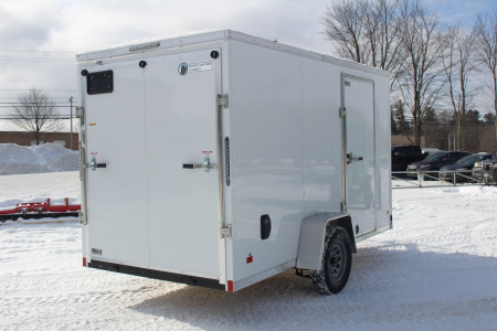 New 2026 Darkhorse Cargo 6' x 12' Enclosed Trailer - Rear Ramp Door - 6.5' Interior Height - 2990# GVW