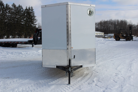 New 2026 Darkhorse Cargo 6' x 12' Enclosed Trailer - Rear Ramp Door - 6.5' Interior Height - 2990# GVW