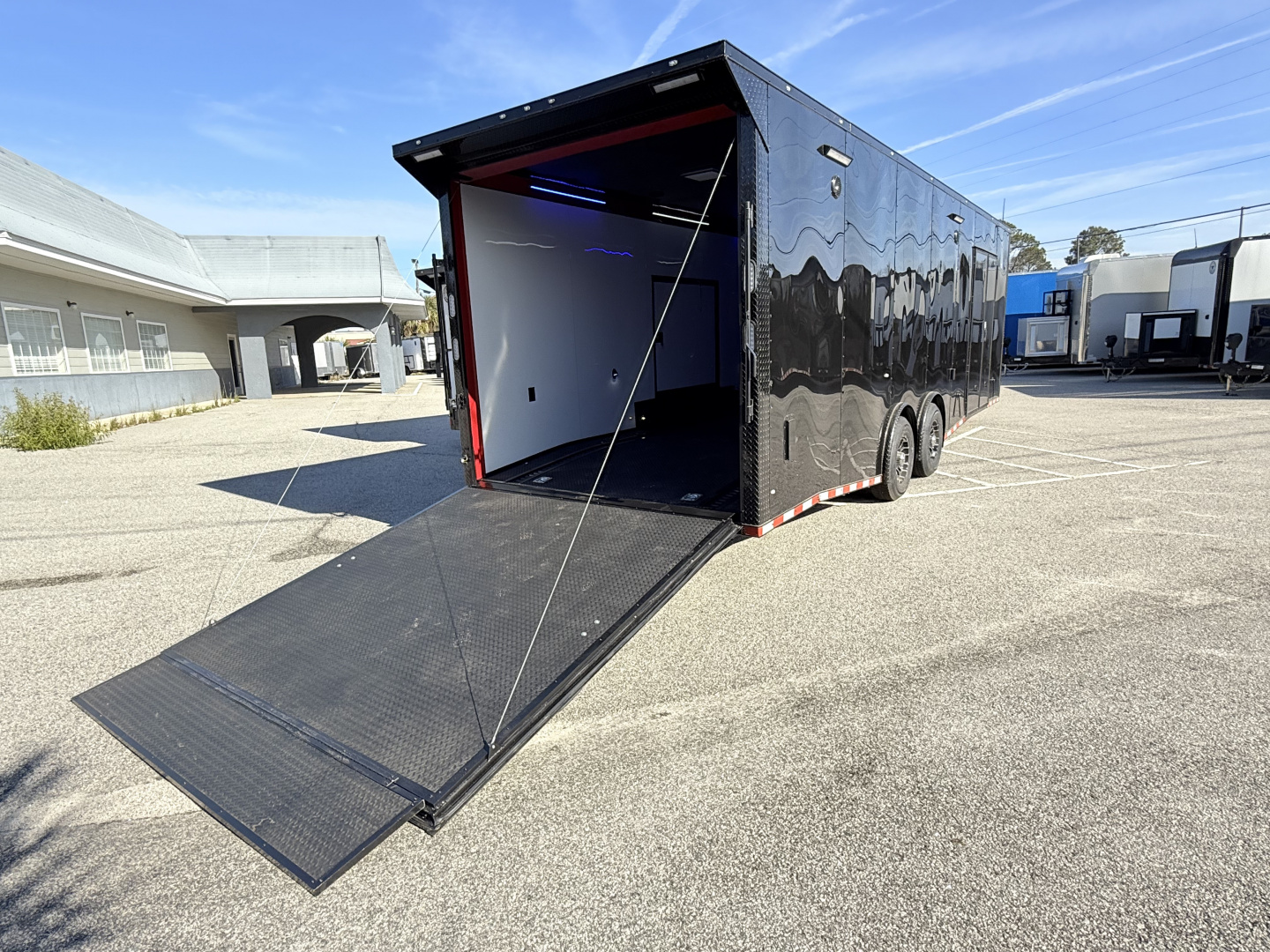 New 2026 Rock Solid Cargo 8.5x28 Car / Racing Trailer