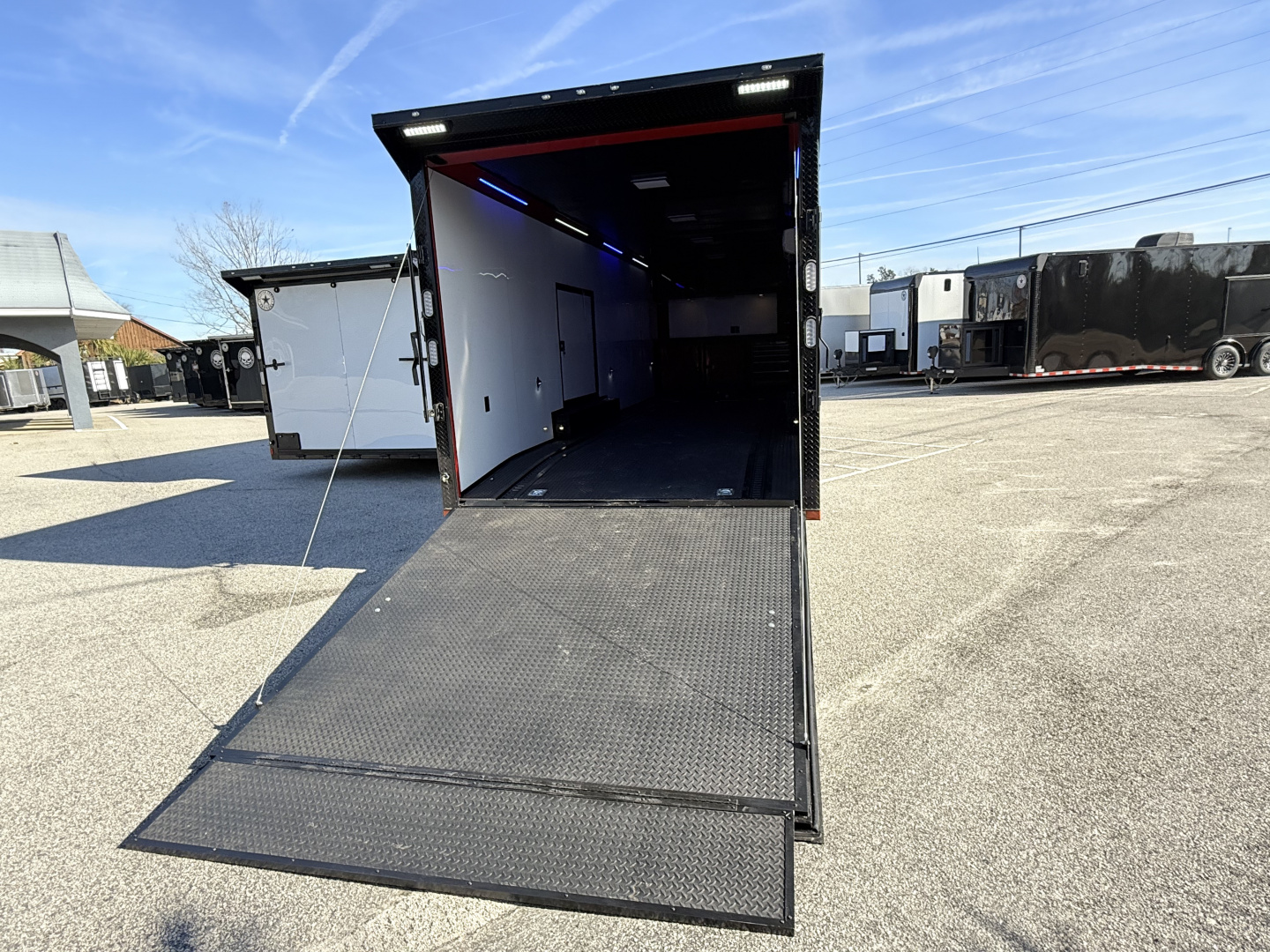 New 2026 Rock Solid Cargo 8.5x28 Car / Racing Trailer