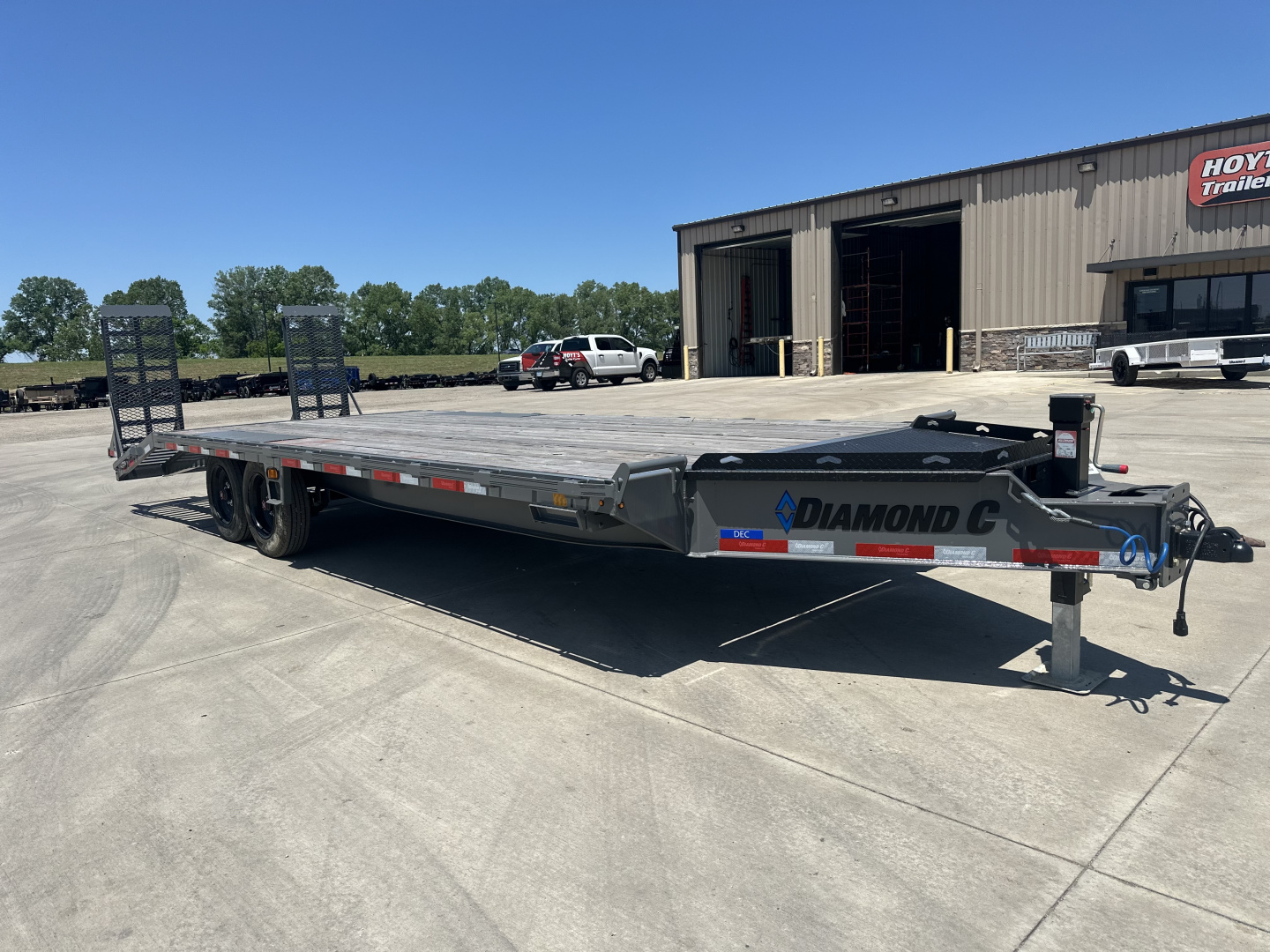 New 2025 Diamond C DEC 208 24 X 102 Deckover Trailer