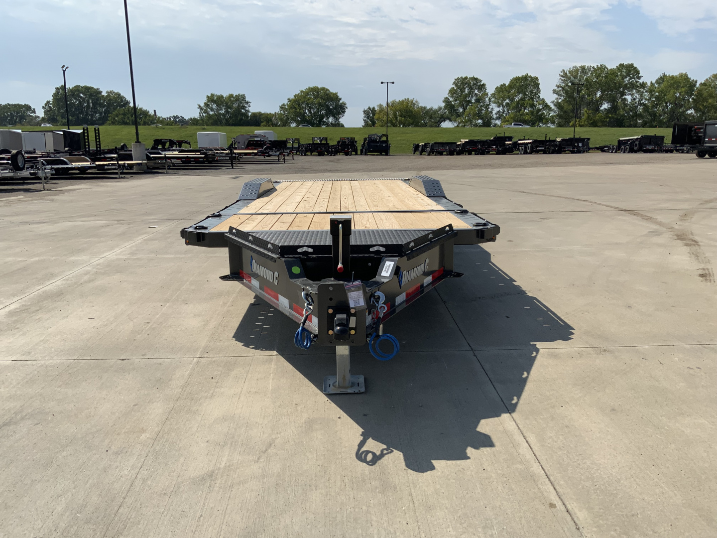 New 2026 Diamond C HXD 208 22 X 102 Tilt Trailer