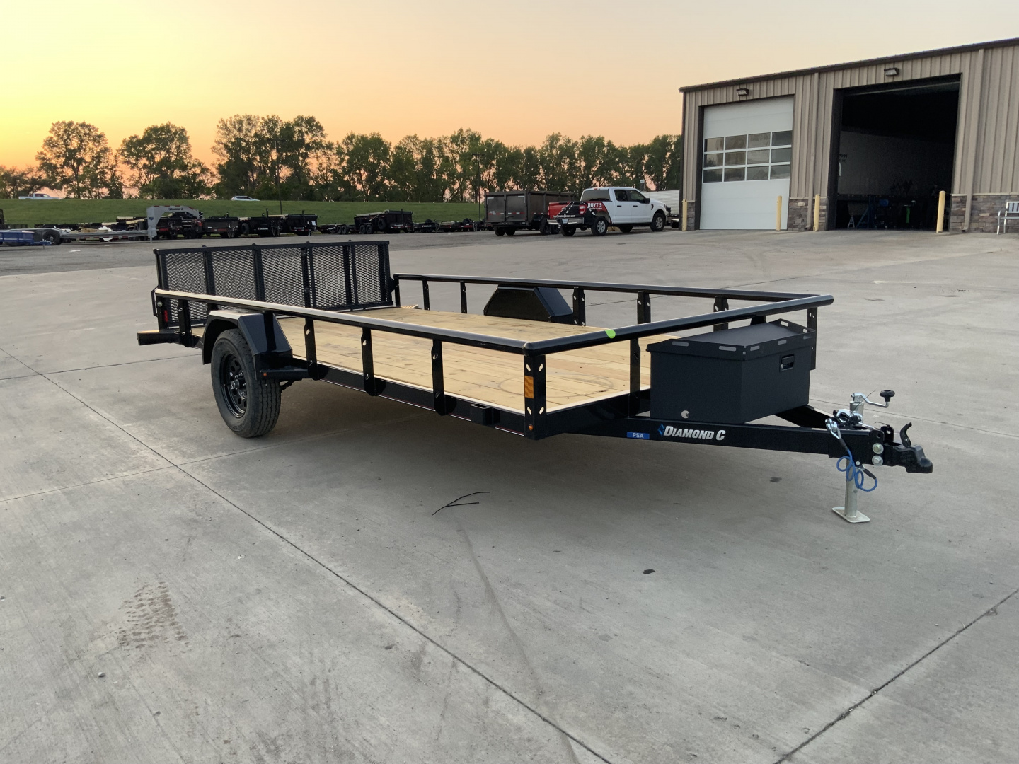 New 2026 Diamond C PSA 135 14 X 83 Utility Trailer