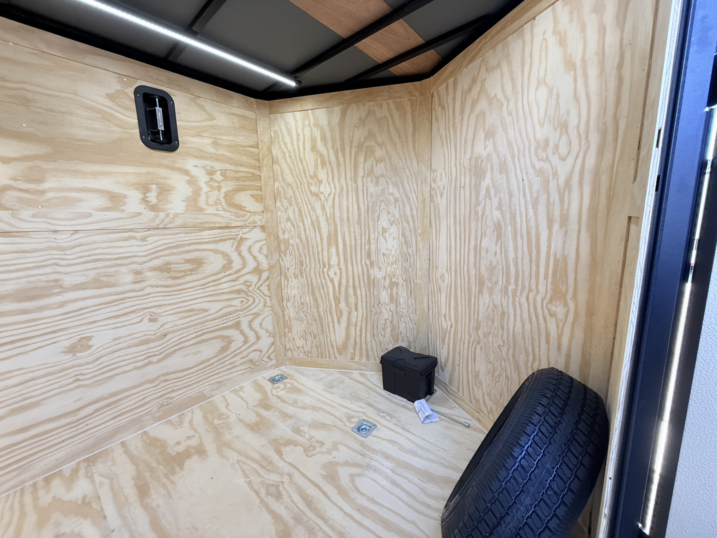 New 2026 Rock Solid Cargo 7x16 Motorcycle Trailer