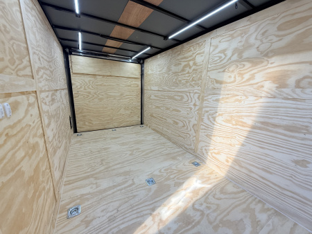 New 2026 Rock Solid Cargo 7x16 Motorcycle Trailer