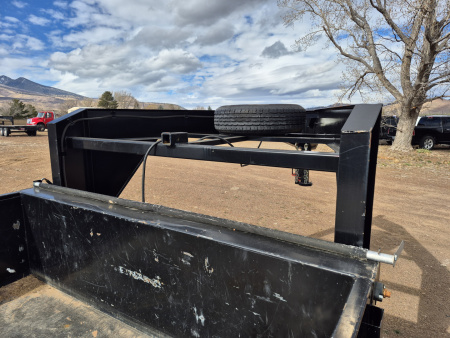 Used 2021 Top Hat USED AS IS Gooseneck Tandem Axle Dump/14,000 GVWR/83"X16'