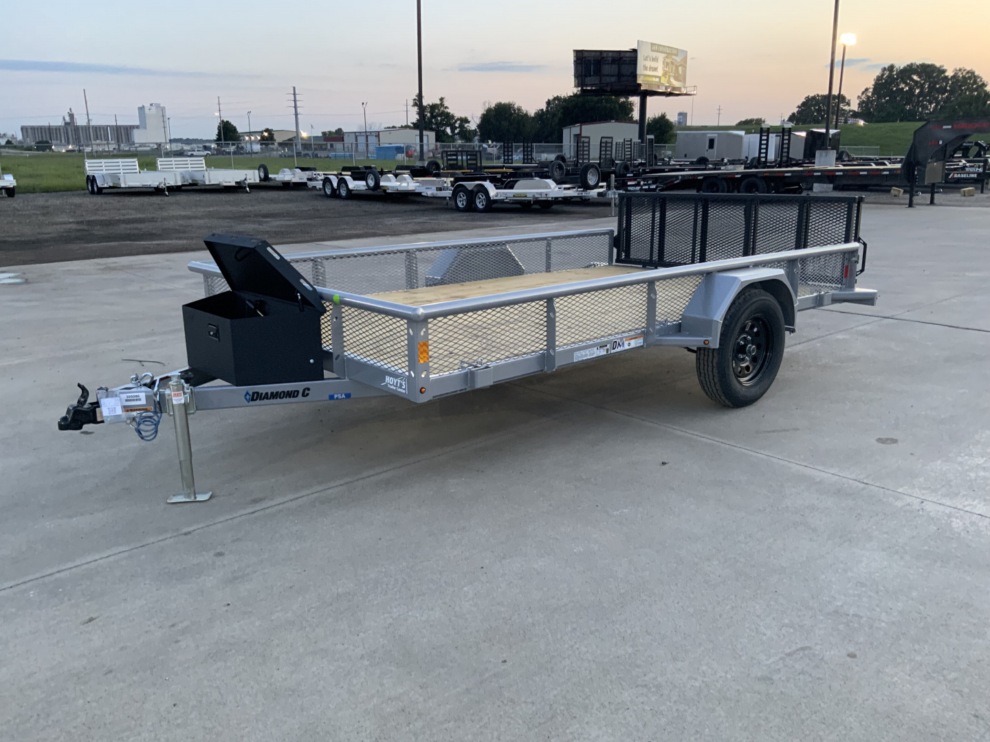 New 2026 Diamond C PSA 135 12 X 83 Utility Trailer