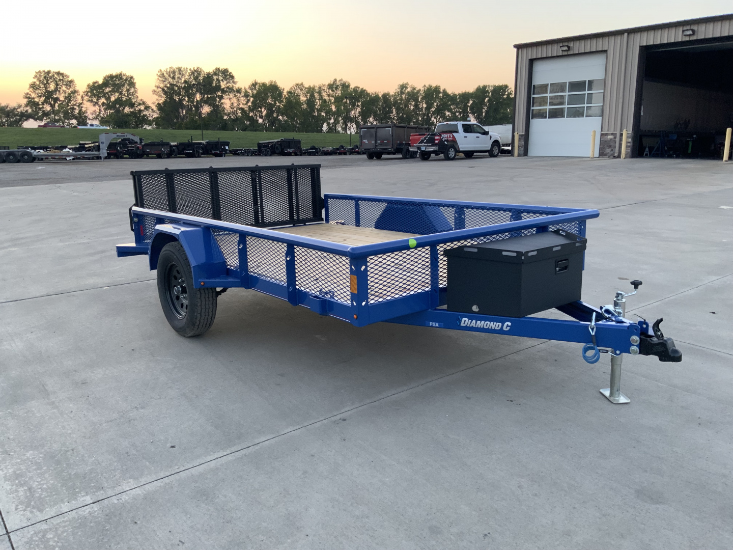 New 2026 Diamond C PSA 135 10 X 77 Utility Trailer