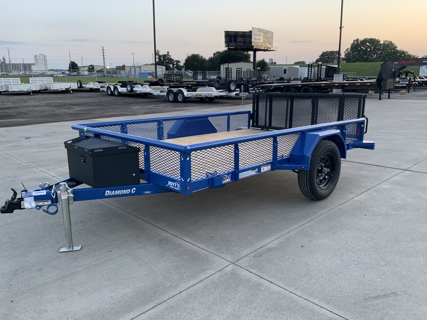 New 2026 Diamond C PSA 135 10 X 77 Utility Trailer